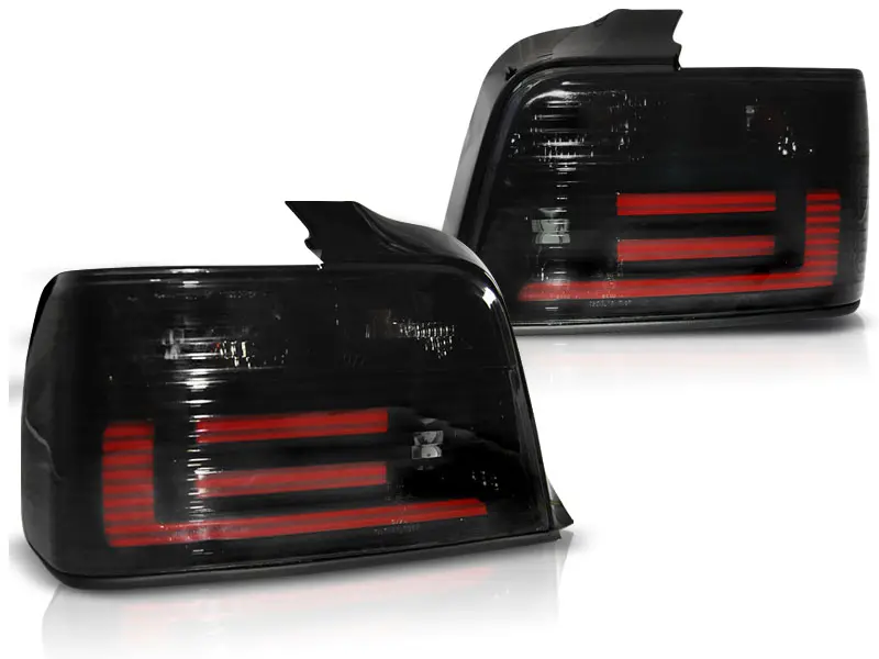 Baklykter LED BMW (E36) 1990-1999 SEDAN SMOKE – bilde 2