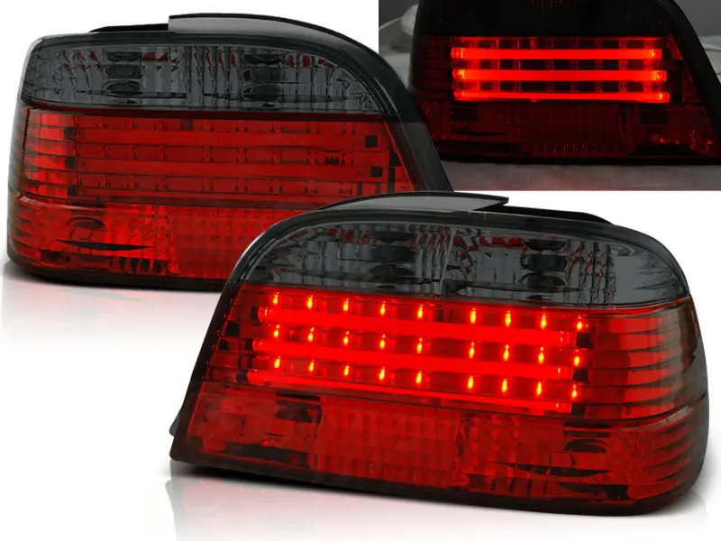 Baklykter LED BMW (E38) 1994-2001 RED SMOKE