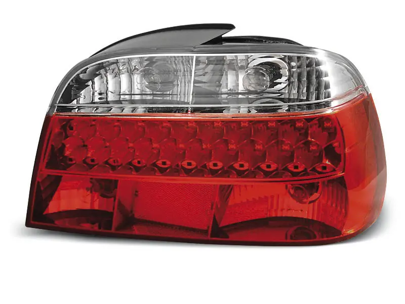 Baklykter LED BMW (E38) 1994-2001 RED WHITE – bilde 3