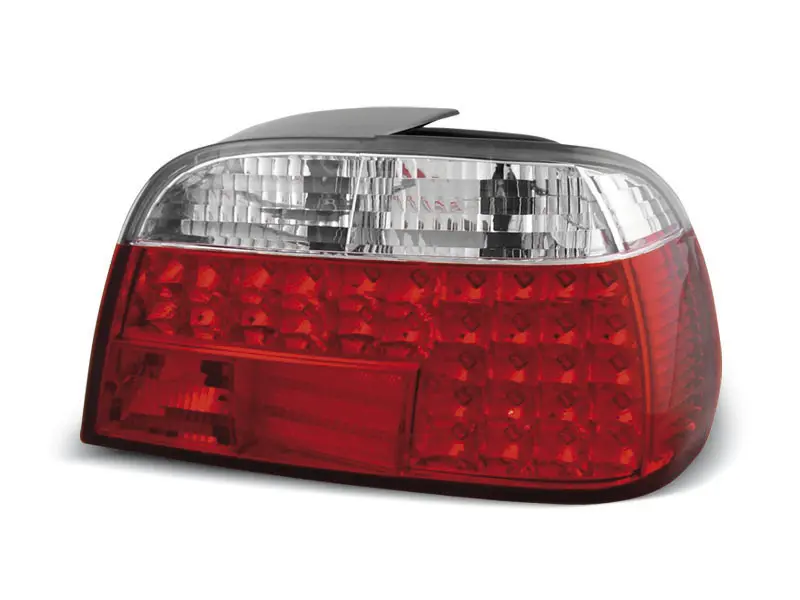 Baklykter LED BMW (E38) 1994-2001 RED WHITE – bilde 3