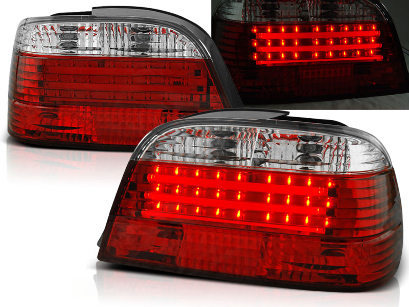 Baklykter LED BMW (E38) 1994-2001 RED WHITE