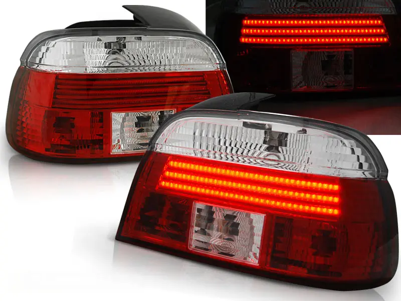 Baklykter LED BMW (E39) 1995-2000 RED WHITE