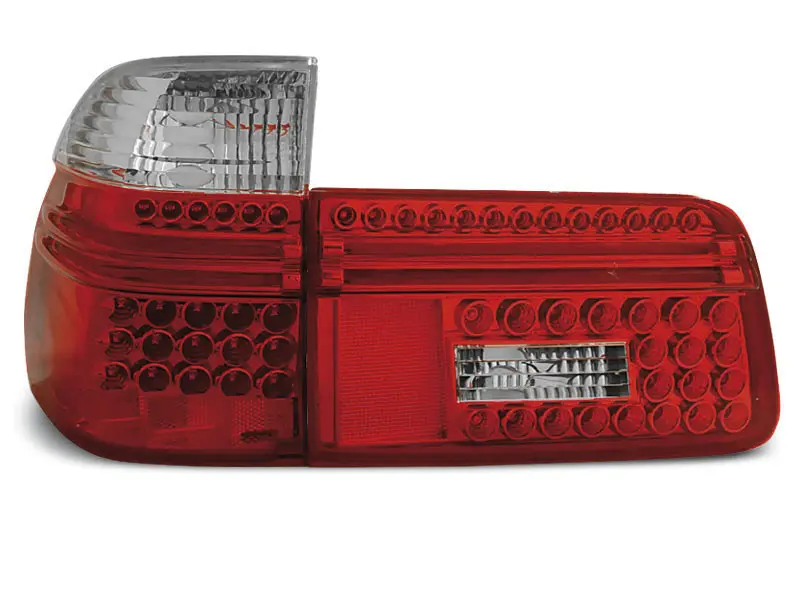 Baklykter LED BMW (E39) 1997-2000 TOURING RED WHITE – bilde 3