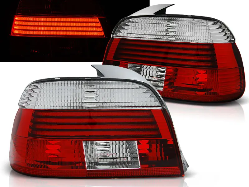 Baklykter LED BMW (E39) 2000-2003 RED WHITE