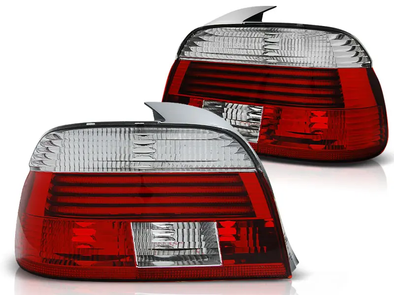 Baklykter LED BMW (E39) 2000-2003 RED WHITE – bilde 2