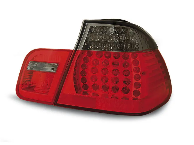 Baklykter LED BMW (E46) 1998-2001 SEDAN RED SMOKE – bilde 3