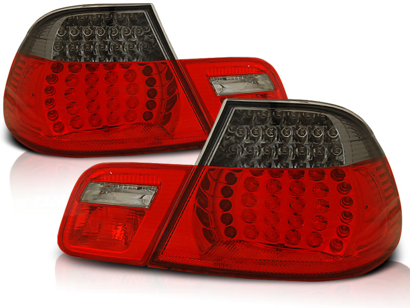 Baklykter LED BMW (E46) 1999-2003 CABRIO RED SMOKE