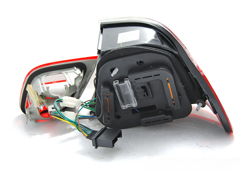Baklykter LED BMW (E46) 1999-2003 CABRIO RED WHITE – bilde 3