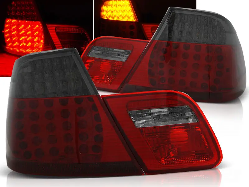 Baklykter LED BMW (E46) 1999-2003 COUPE RED SMOKE