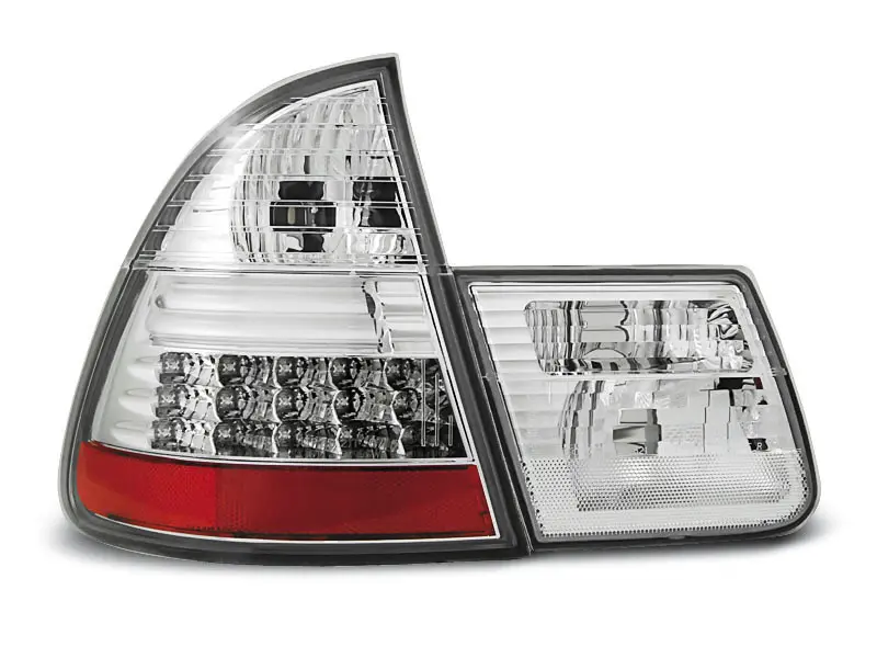 Baklykter LED BMW (E46) 1999-2005 CHROME – bilde 3