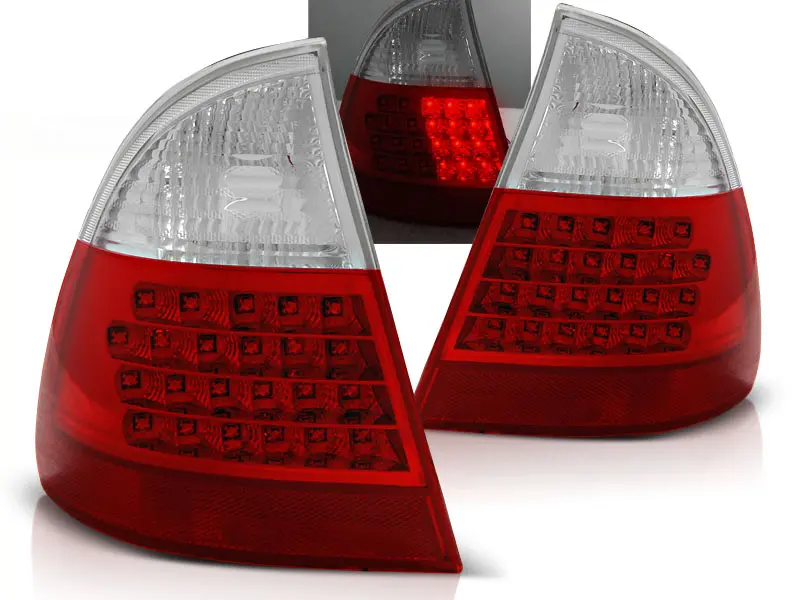 Baklykter LED BMW (E46) 1999-2005 RED WHITE