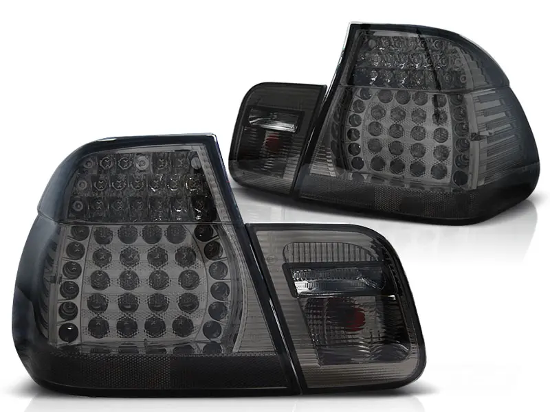 Baklykter LED BMW (E46) 2001-2005 SEDAN SMOKE – bilde 2
