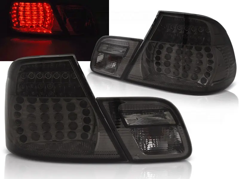 Baklykter LED BMW (E46) 2003-2006 COUPE SMOKE