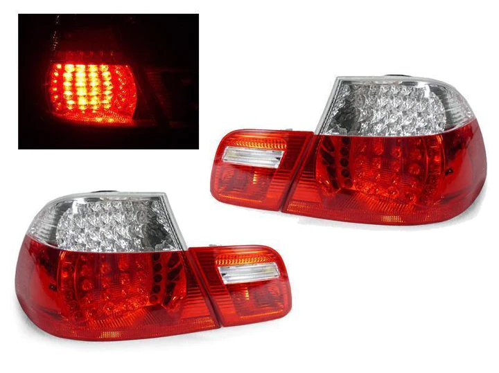 Baklykter LED BMW (E46) Coupe 1999 - 2003 |  Red White Edition – bilde 2