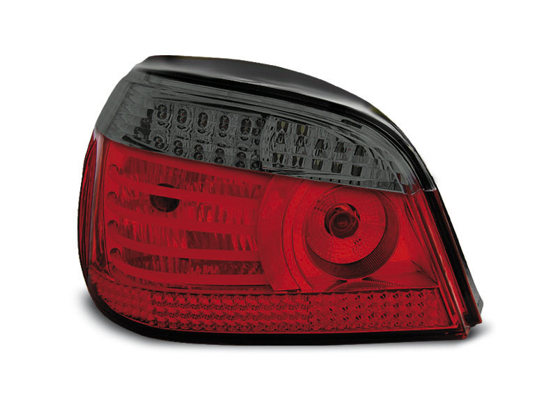 Baklykter LED BMW( E60) 2003-2007 RED SMOKE – bilde 3