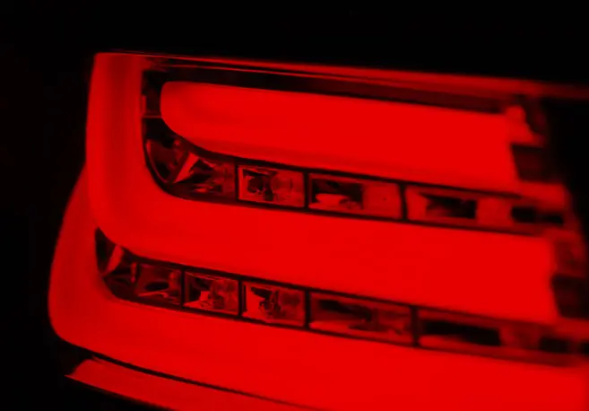 Baklykter LED BMW (E60) 2003-2007 RED SMOKE – bilde 4