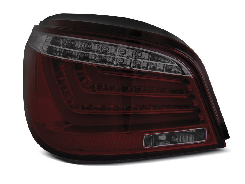 Baklykter LED BMW (E60) 2003-2007 RED SMOKE – bilde 3