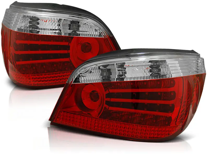 Baklykter LED BMW (E60) 2003-2007 RED WHITE