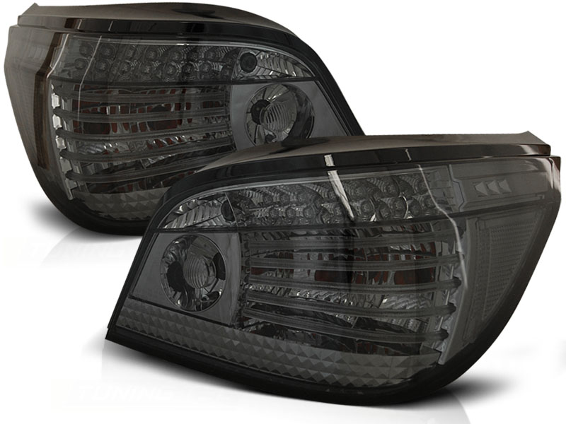 Baklykter LED BMW (E60) 2003-2007 SMOKE – bilde 2