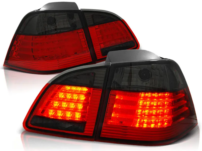 Baklykter LED BMW (E61) 2004-2007 TOURING RED SMOKE