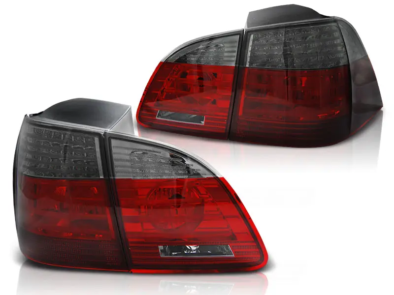 Baklykter LED BMW (E61) 2004-2007 TOURING RED SMOKE – bilde 2