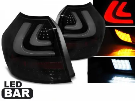 Baklykter LED BMW (E87/E81) 2004-2007 SMOKE BLACK – bilde 2