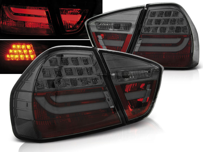 Baklykter LED BMW (E90) 2005-2008 RED