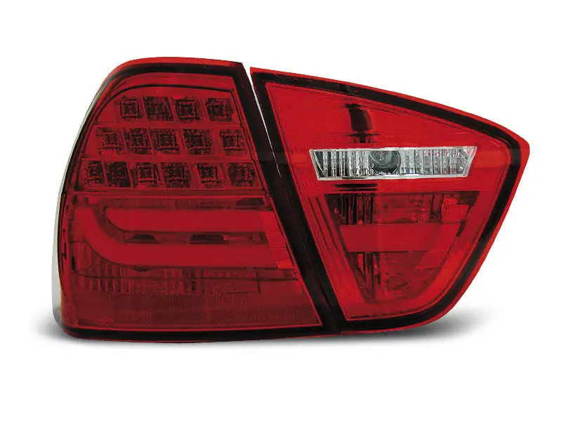 Baklykter LED BMW (E90) 2005-2008 RED – bilde 4