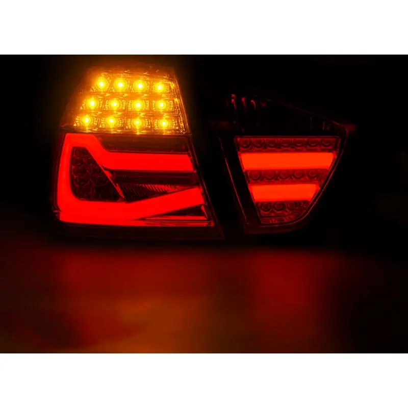Baklykter LED BMW (E90) 2005-2008 RED WHITE – bilde 3