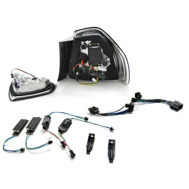 Baklykter LED BMW (E90) 2005-2008 RED WHITE – bilde 4