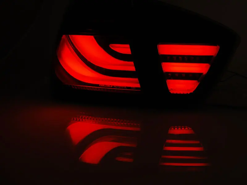 Baklykter LED BMW (E90) 2005-2008 SMOKE BLACK – bilde 2