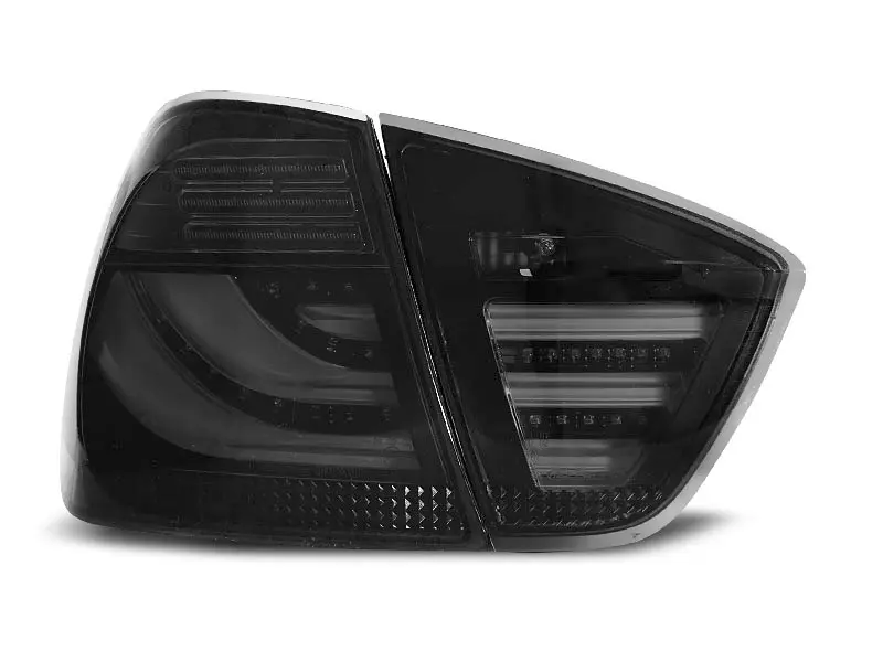 Baklykter LED BMW (E90) 2005-2008 SMOKE BLACK – bilde 5