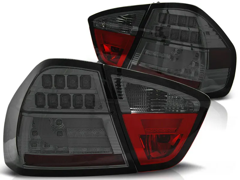 Baklykter LED BMW (E90) 2005-2008 SMOKE – bilde 2