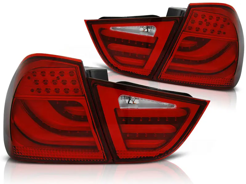 Baklykter LED BMW (E90) 2009-2011 RED – bilde 2