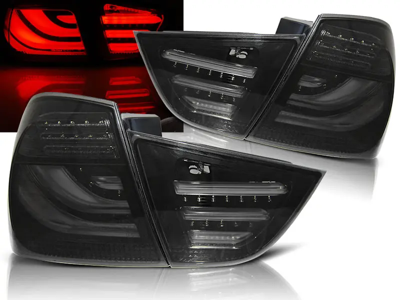 Baklykter LED BMW (E90) 2009-2011 │ Smoke Black Edition