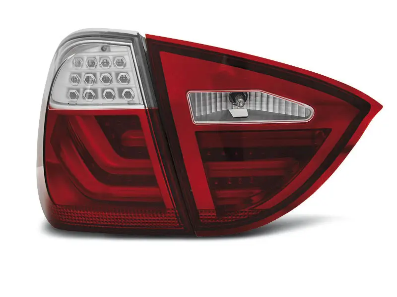 Baklykter LED BMW (E91) 2005-2008 RED WHITE – bilde 2