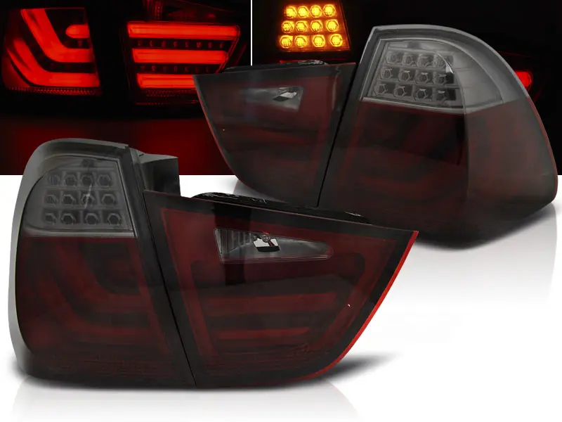 Baklykter LED BMW (E91) 2009-2011 RED SMOKE