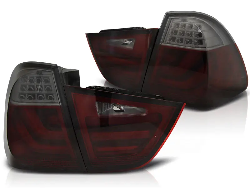 Baklykter LED BMW (E91) 2009-2011 RED SMOKE – bilde 2