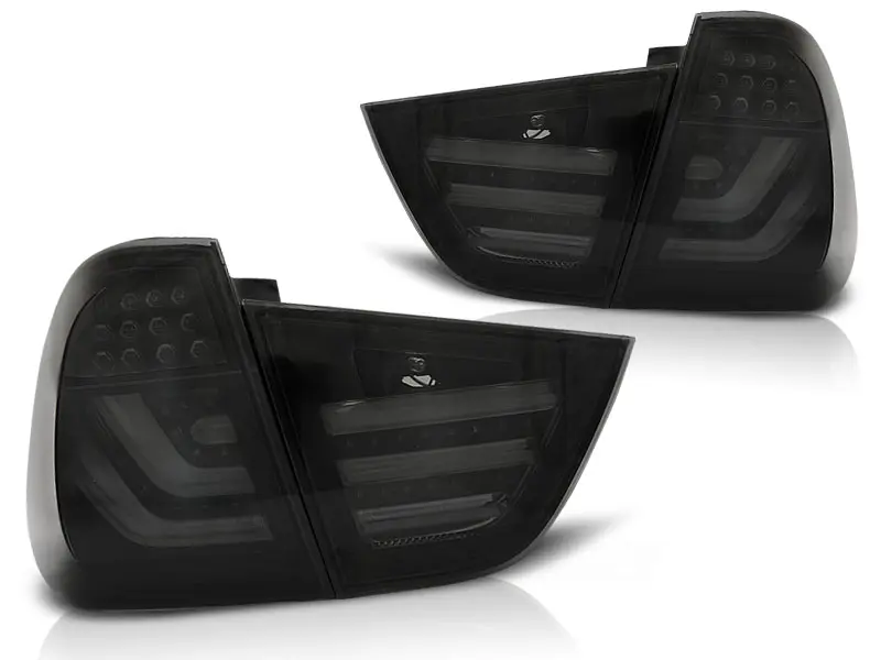 Baklykter LED BMW (E91) 2009-2011 SMOKE BLACK – bilde 2