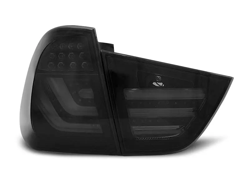 Baklykter LED BMW (E91) 2009-2011 SMOKE BLACK – bilde 5