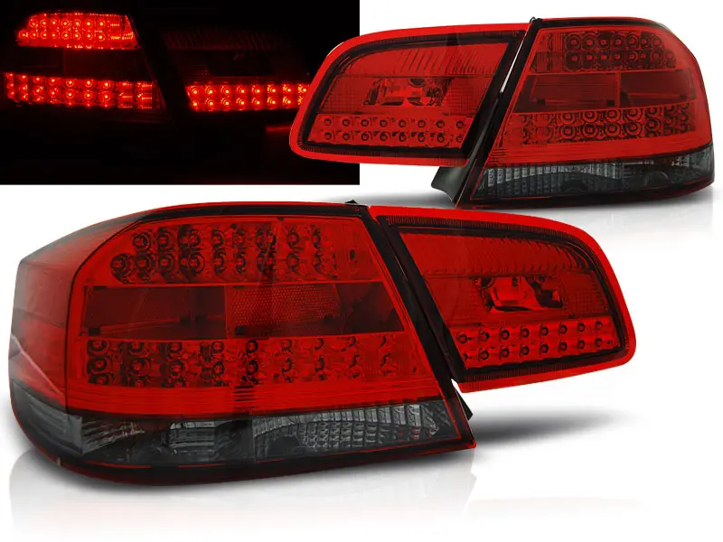 Baklykter LED BMW (E92) 2006-2010 RED SMOKE