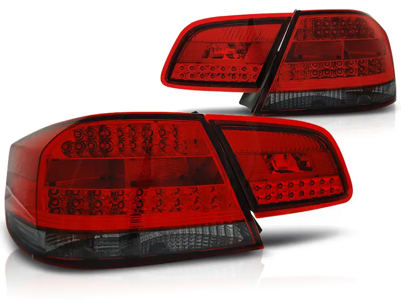 Baklykter LED BMW (E92) 2006-2010 RED SMOKE – bilde 2