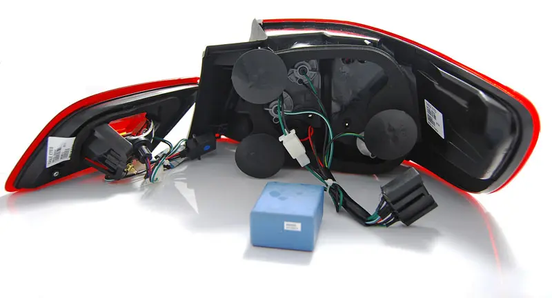 Baklykter LED BMW (E92) 2006-2010 RED SMOKE – bilde 3