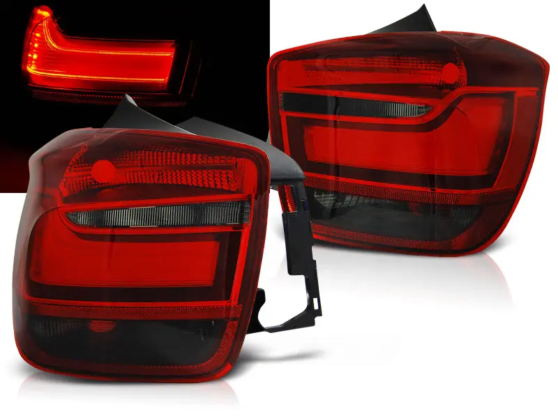 Baklykter LED BMW (F20 / F21) 2011-2014 RED SMOKE