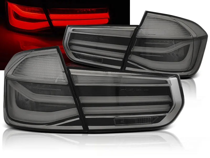 Baklykter LED BMW (F30) 2011-2015 SMOKE 