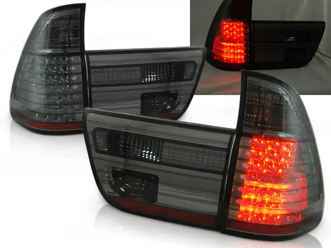 Baklykter LED BMW X5 (E53) 1999 - 2003 | SMOKE