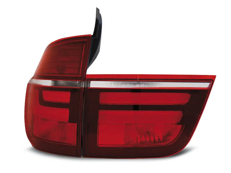 Baklykter LED BMW X5 (E70) 2006 - 2010 | RED WHITE Image 9