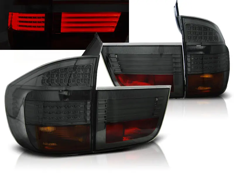 Baklykter LED BMW X5 (E70) 2006 - 2010 | SMOKE