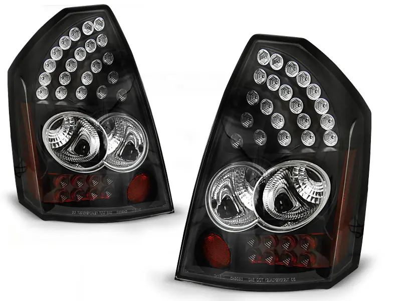 Baklykter  LED CHRYSLER 300C 2005-2008 BLACK – bilde 2