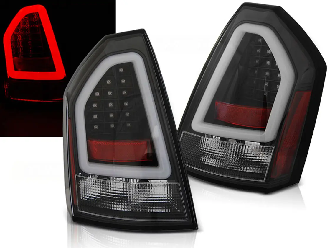 Baklykter LED CHRYSLER (300C) 2005-2008 BLACK